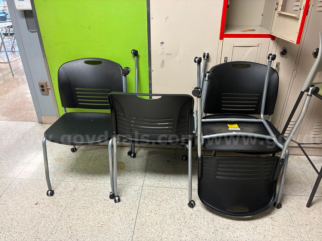 Black Chairs on Wheels - GAC Area
