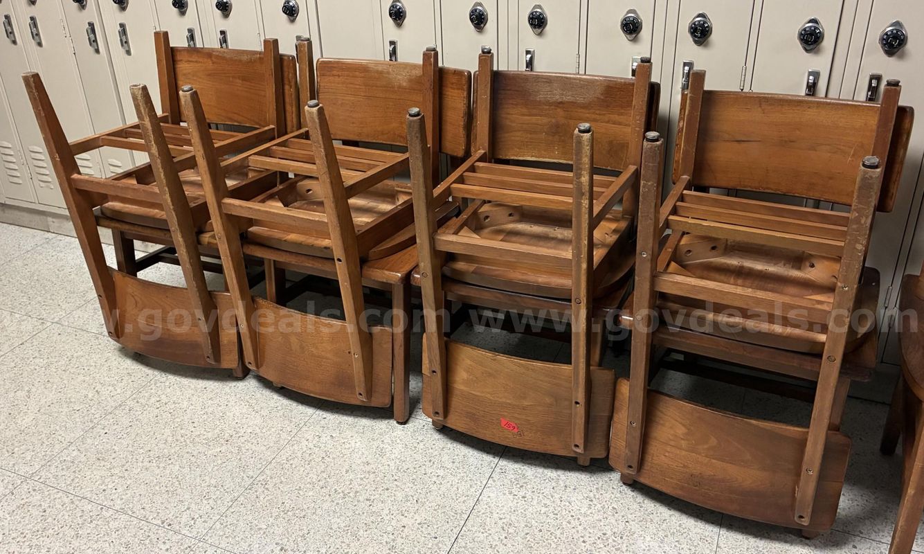 Wooden Student Chairs