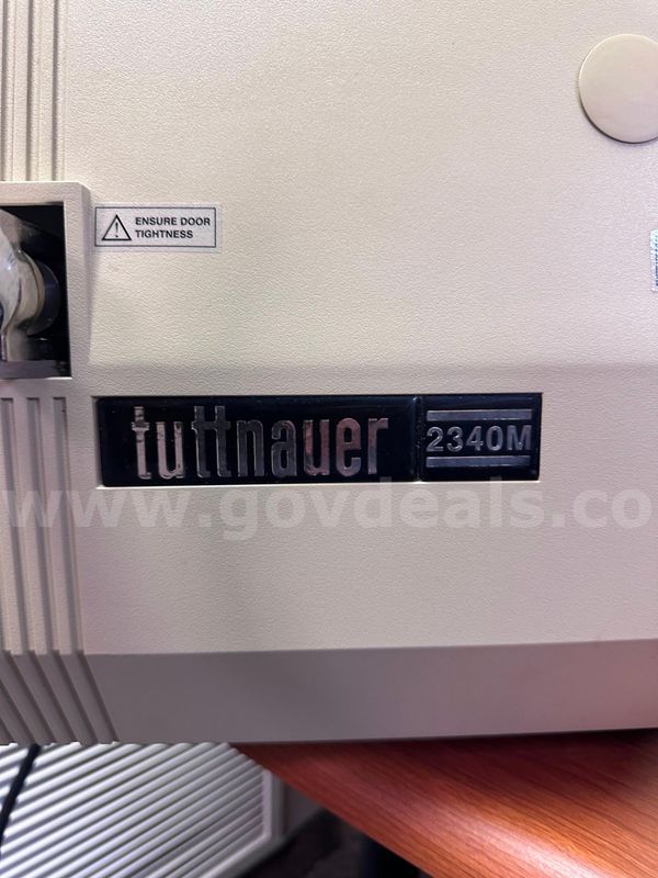 Tutt Nauer Sterilizer Model # 2340M