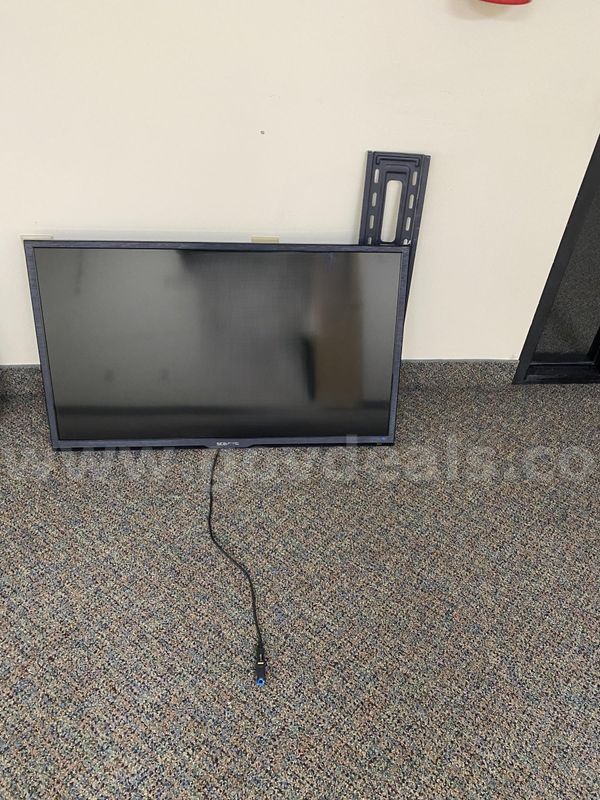 Sceptre TV 49" and Faux Wood Top Table
