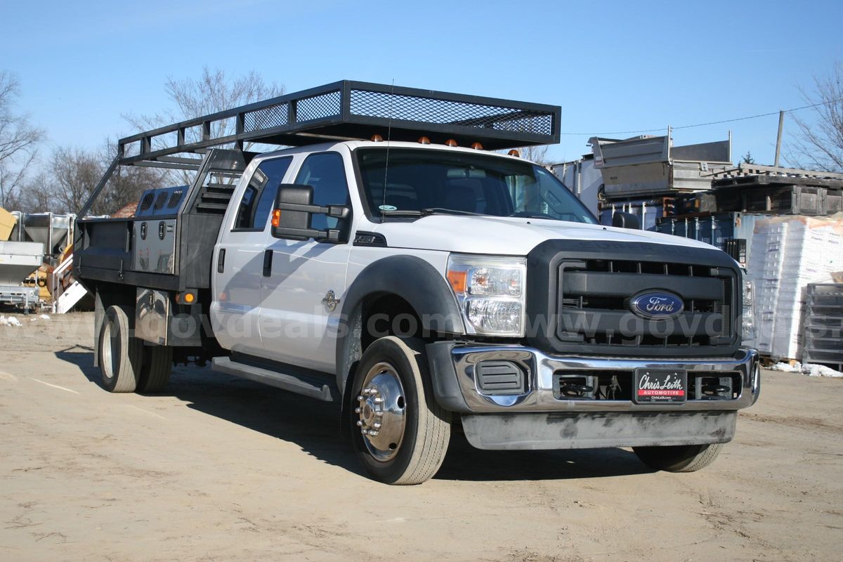 2013 Ford F-550 CREW CAB PICKUP 4-DR, 6.7L V8 OHV 16V DIESEL.