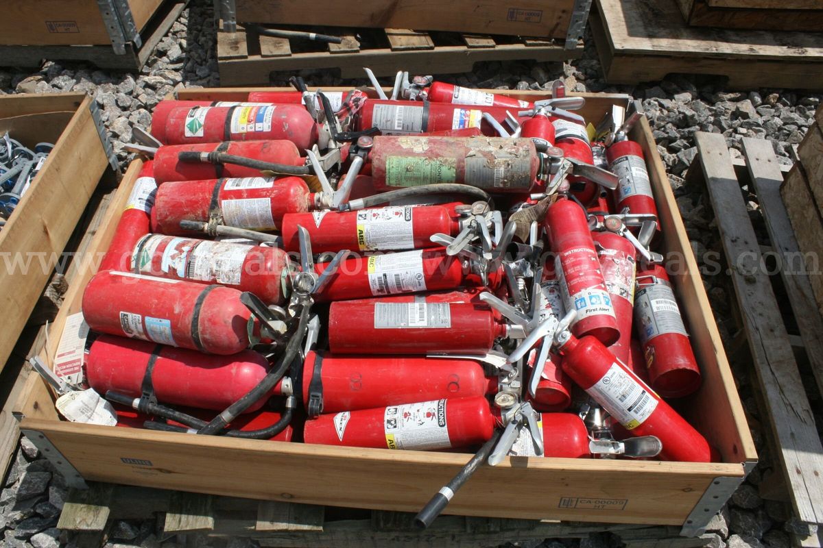 Huge Lot of Fire Extinguishers