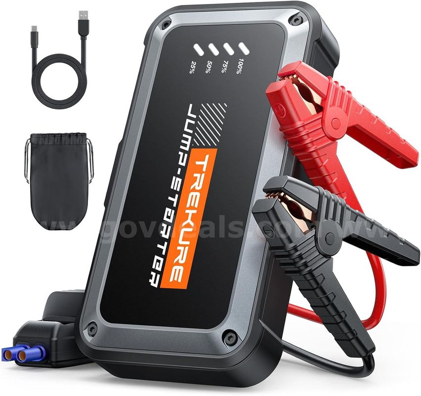 Free Shipping - Brand New Portable Car Battery Jump Starter 3500A 16800mAh Jump Box