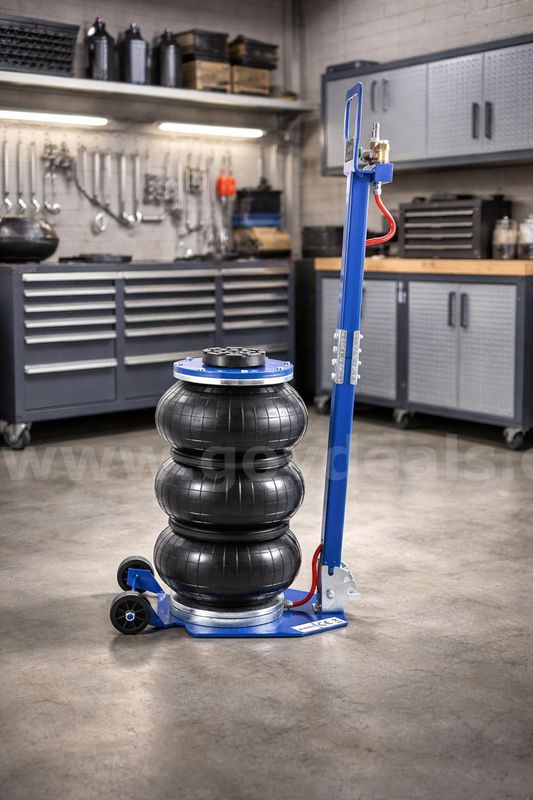 SHIPS FOR FREE New 3 Ton Air Jack Pneumatic Airbag Jack 6600 LB Triple Bag Lift