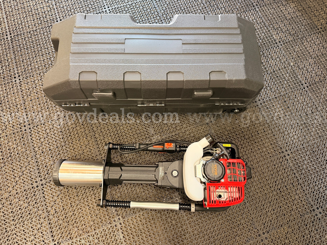 FREE SHIPPING - Gas Powered T Post Driver 52cc 1300W 3 Sleeve Heads