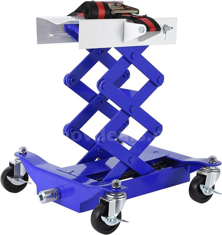 SHIPS FOR FREE 450 LB Capacity Low Profile Transmission Jack – Heavy-Duty Auto Repair Lift