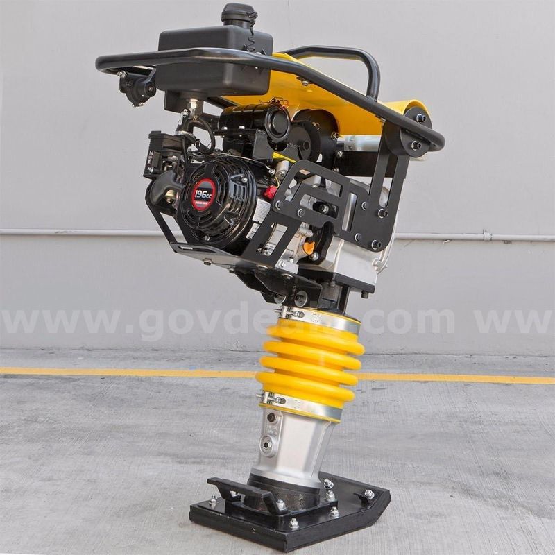 FREE SHIPPING - NEW 6.5HP Gas Jumping Jack Tamper – 196cc Soil Compactor