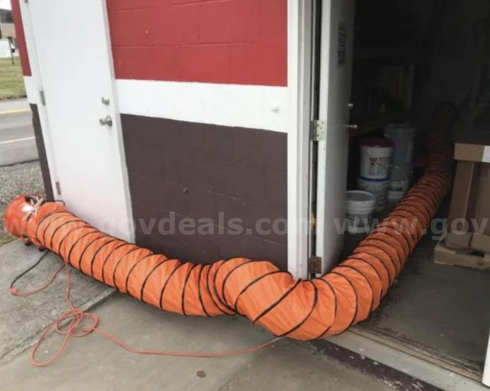 FREE SHIPPING - NEW 12" Portable Ventilator Blower w/ 33ft Duct Hose 585W 3198CFM
