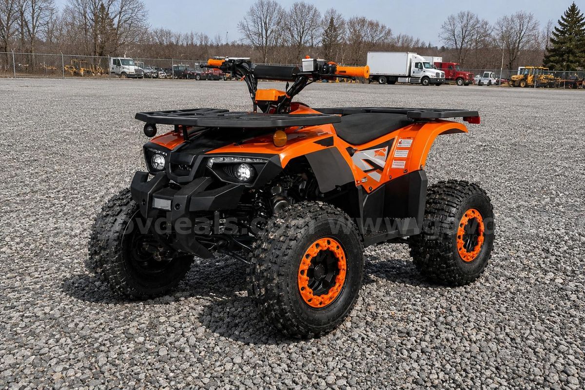 FREE SHIPPING - NEW 2025 - Four Wheeler 125cc - Factory Sealed