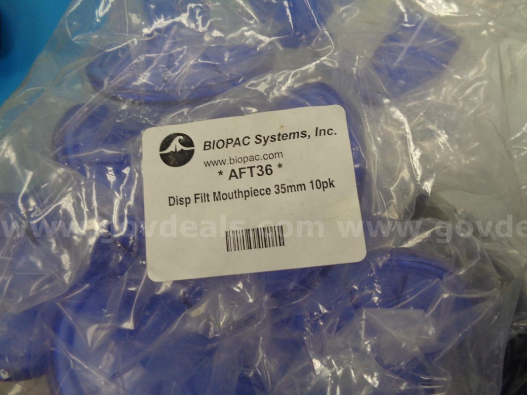 BIOPAC SYSTEMS - Airflow Filter – Disposable Mouthpiece AFT 36