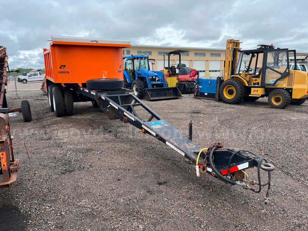 2002 Warren Dump Bed Trailer