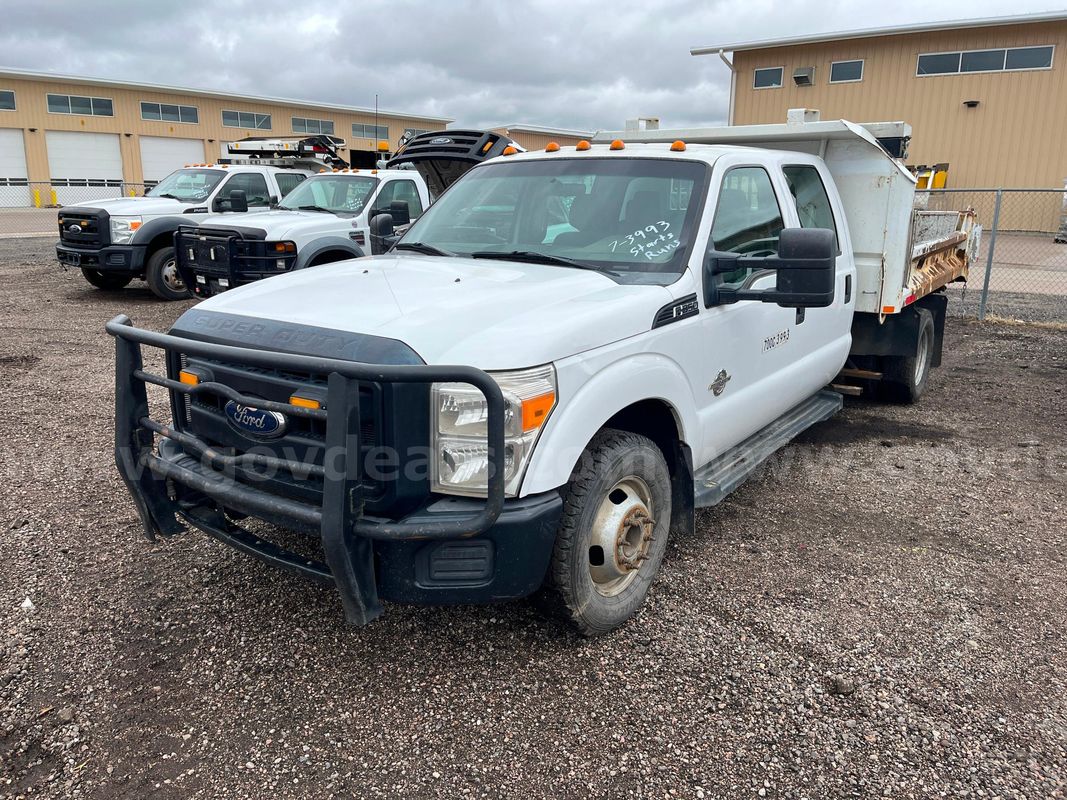 2011 Ford F-350 SD XL Crew Cab 2WD with Dump Bed