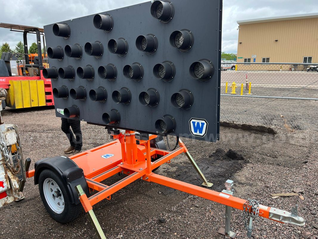 2019 Wanco WTSV Signal Board Trailer