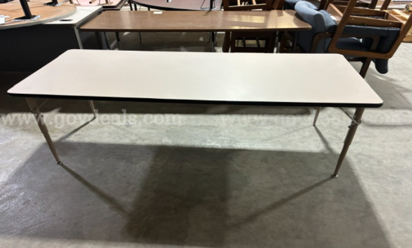 Lot of (8) Rectangle Tables