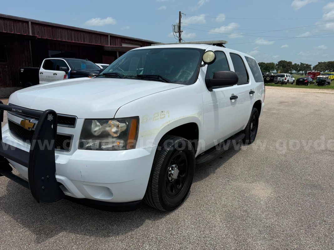 2014 Chevrolet Tahoe Police PPV