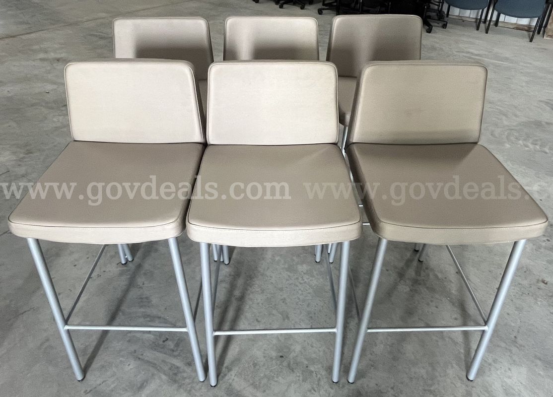Lot of 6 Tall Chairs