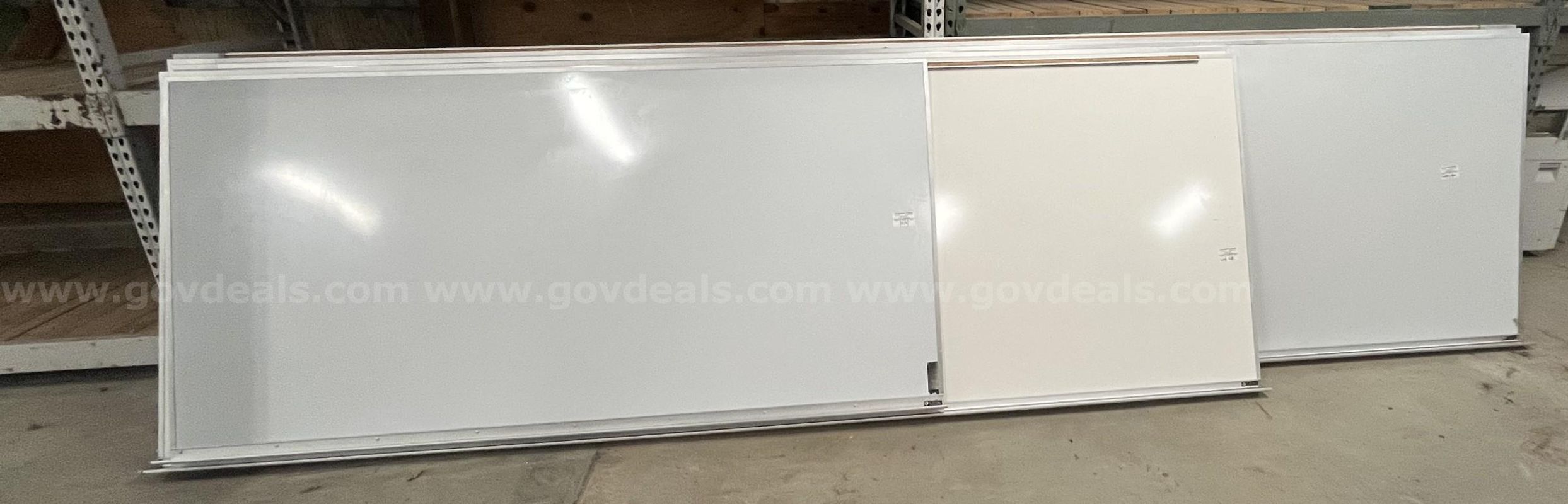 Lot of 6 Whiteboards