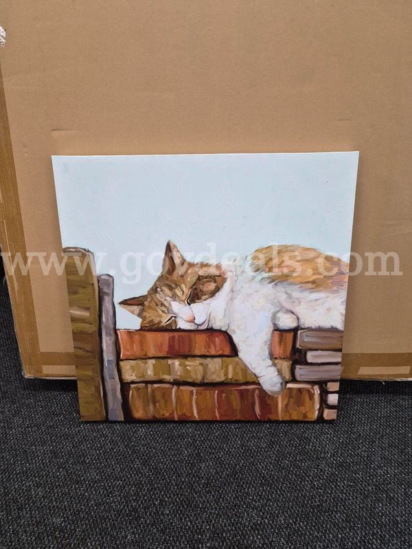 Cat canvas print