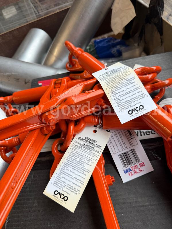 Rebuildable chain load binders 3/8”