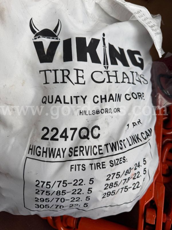 New Viking tire chains for semi trucks