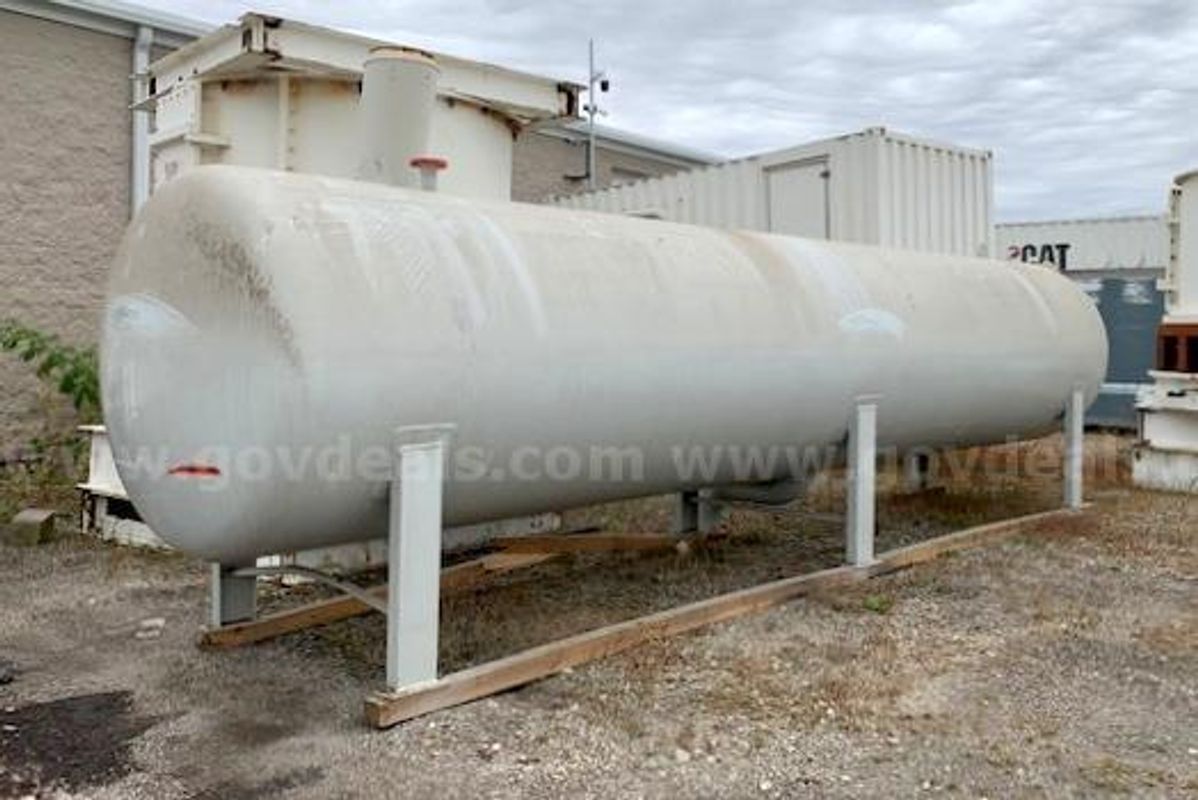 Scholz GMBH Horizontal Stainless Steel Tank