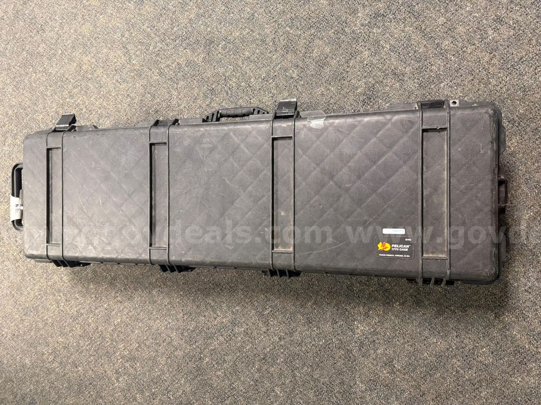 1770 Pelican Case & Custom Foam Insert