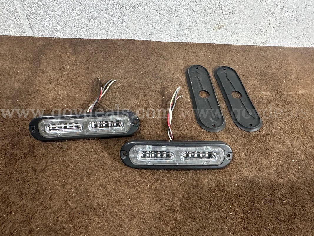 Pair Whelen R/B Split T-Ions, 2019 DOM -WILL SHIP