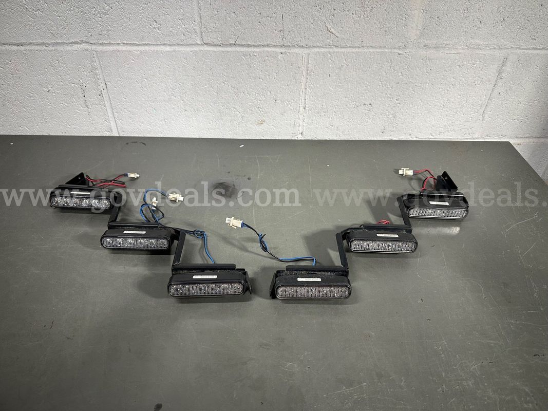 Whelen Ion Outer Edge Brackets with Lights 13-19 Ford FPIU-WILL SHIP