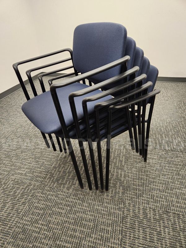 (Lot of 5) Stackable Armchairs