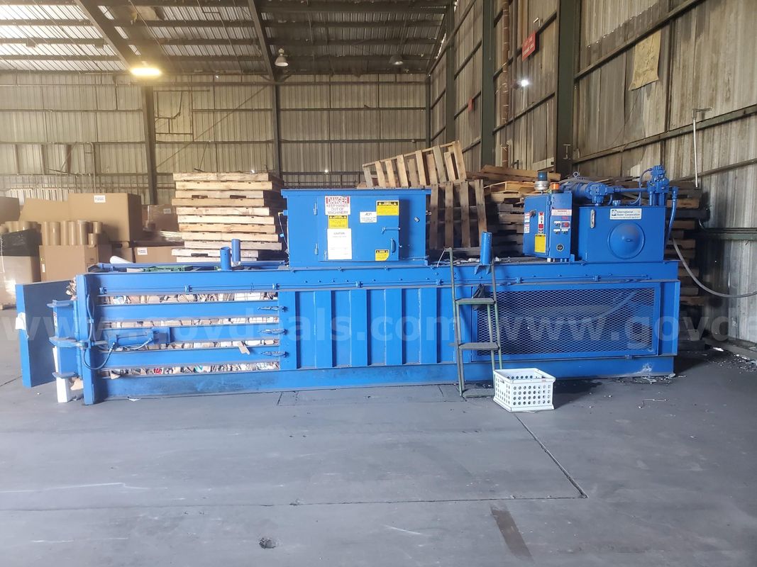 FOR SALE: International Baler Corp. Horizontal Closed-Door Baler
