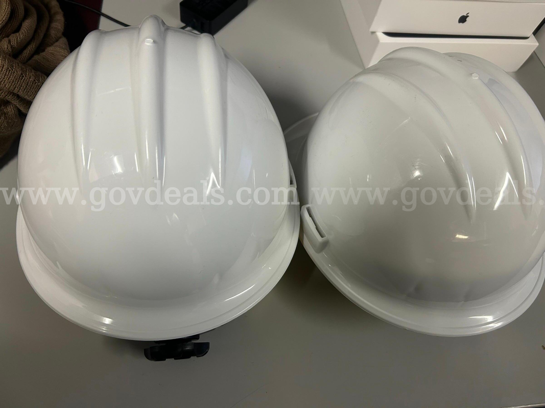 2 Construction Hard Hats