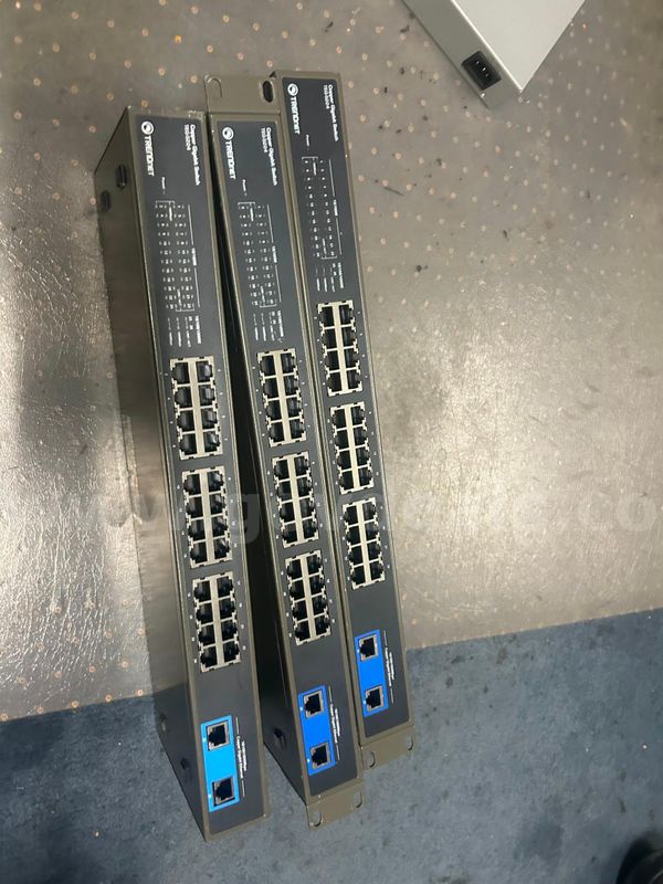 3 Trendnet Copper Switches