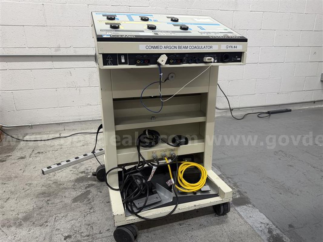 Conmed 60-7500-120 Argon Beam Coagulator, Sn#04cgk016