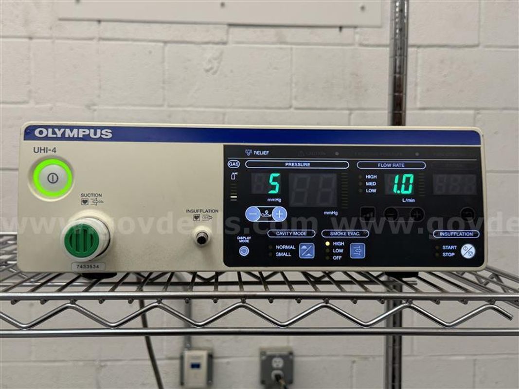 Olympus Uhi-4 High Flow Insufflation Unit, Sn#7433534