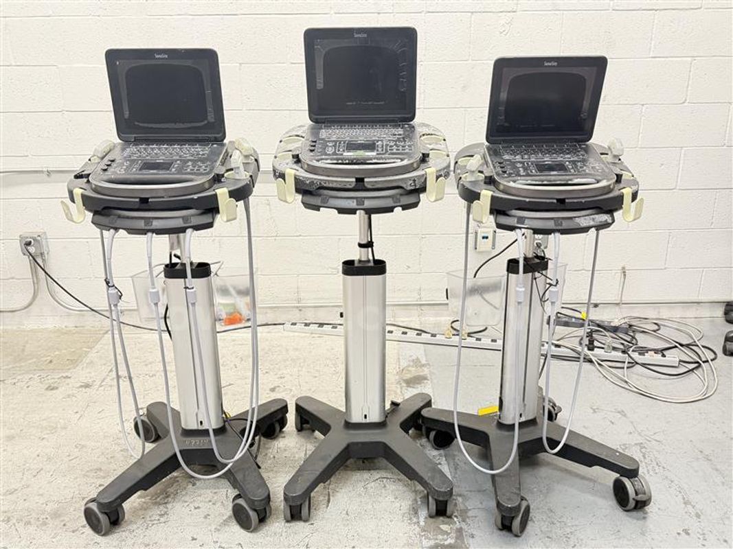 Sonosite Edge Ii Ultrasound System, Sn#Q4ngr0, Q4y86p, Q4y885