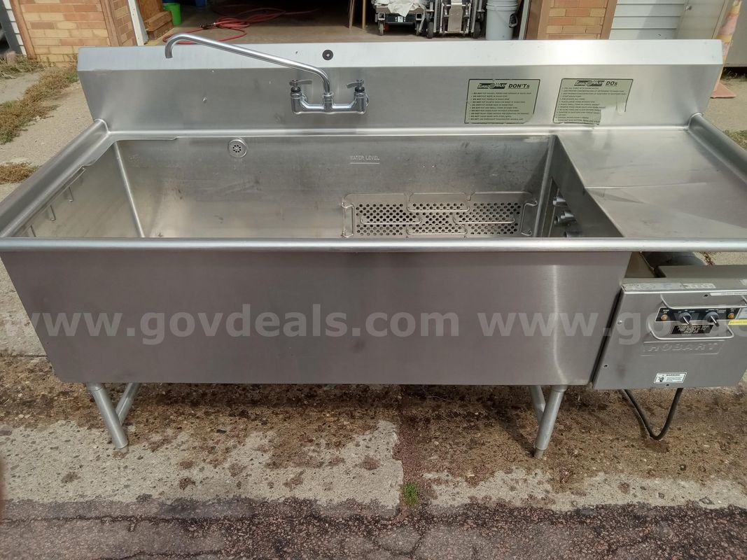 Hobart Turbowash Sink