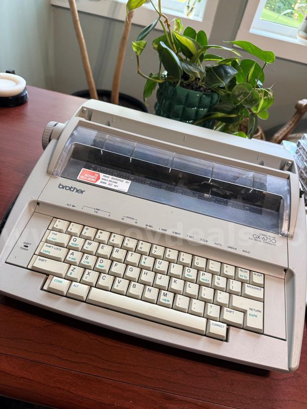 Vintage Brother Electric Typewriter