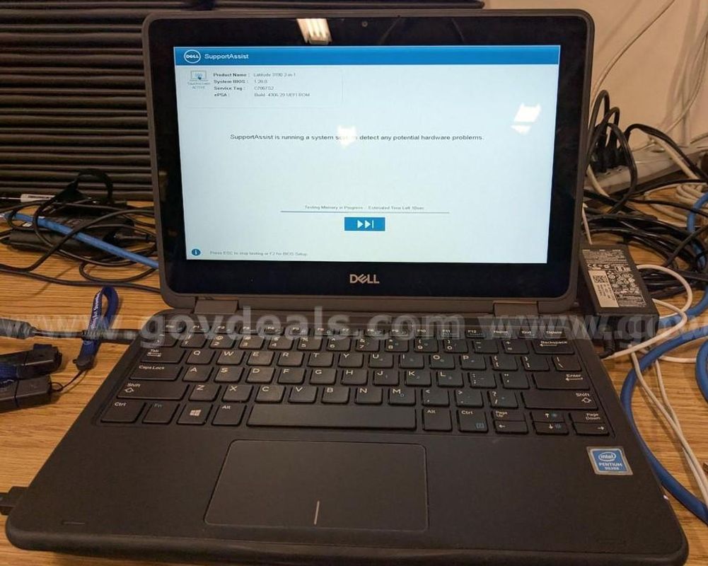 Lot #2 of 100 Dell Latitude 3190 Laptops