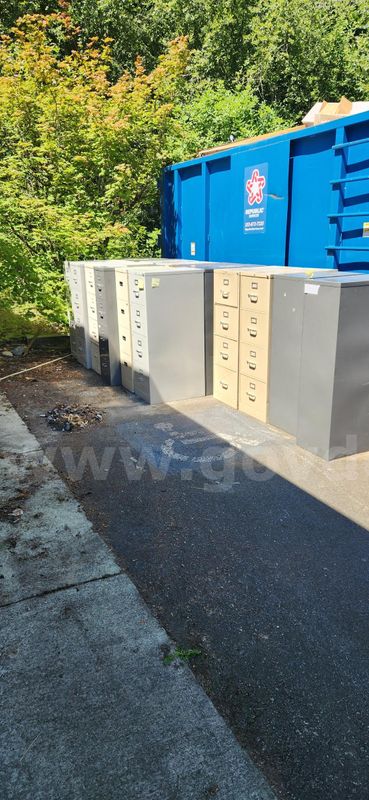Large Lot of Used File Cabinets