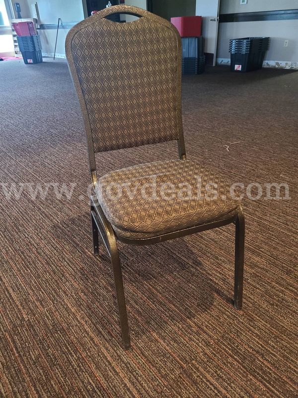 Lot of (100) Cushioned Chairs