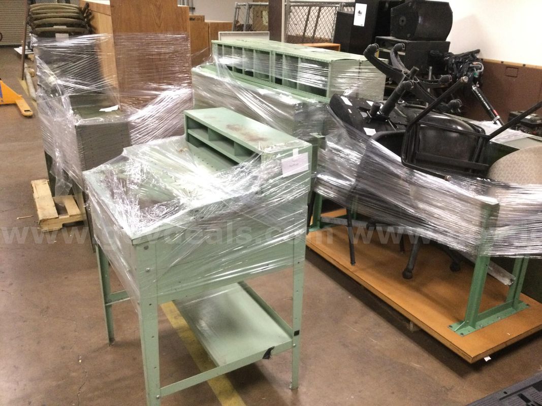 Lot Of Storage Cabinets And Miscellaneous Items