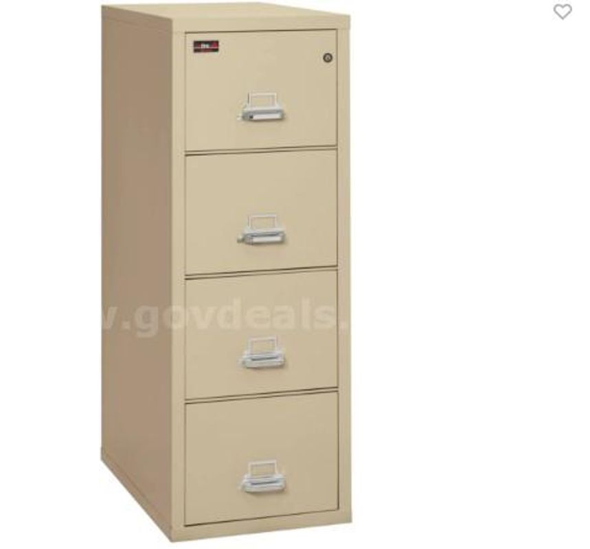 (Lot of 2) Fire King Cabinets