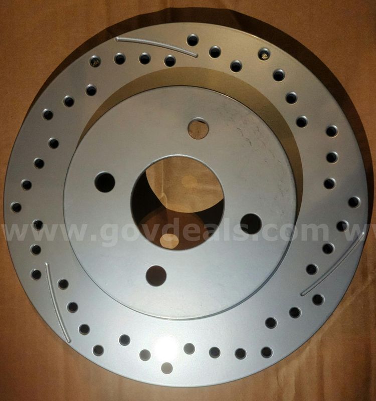 High Performance Drilled and Slotted Rotors and Brembo Brake Pads