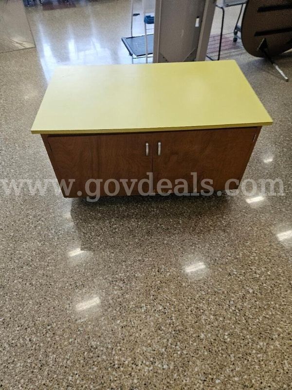 Cabinet and Table on Wheels