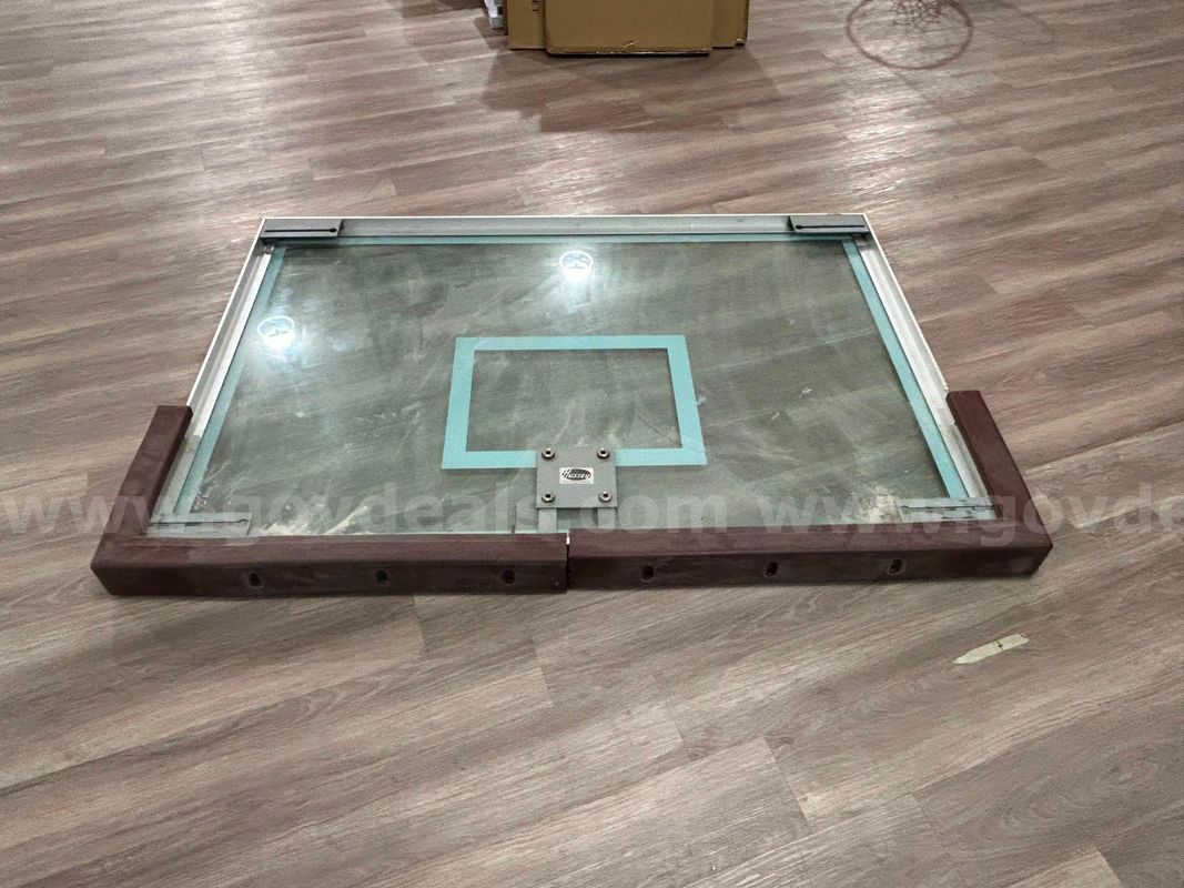 Basketball Backboard and Breakaway Rim