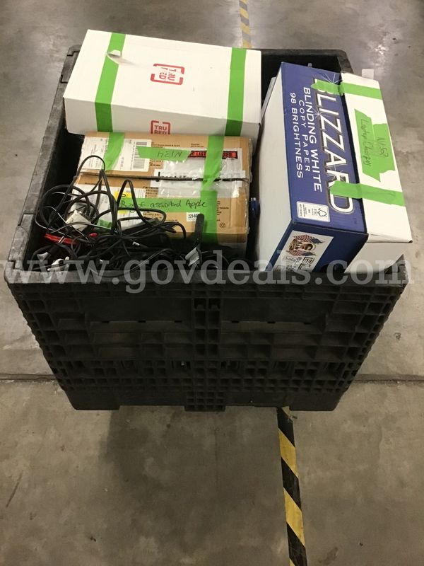 One (1) Lot of Assorted Cables and Power Adapters