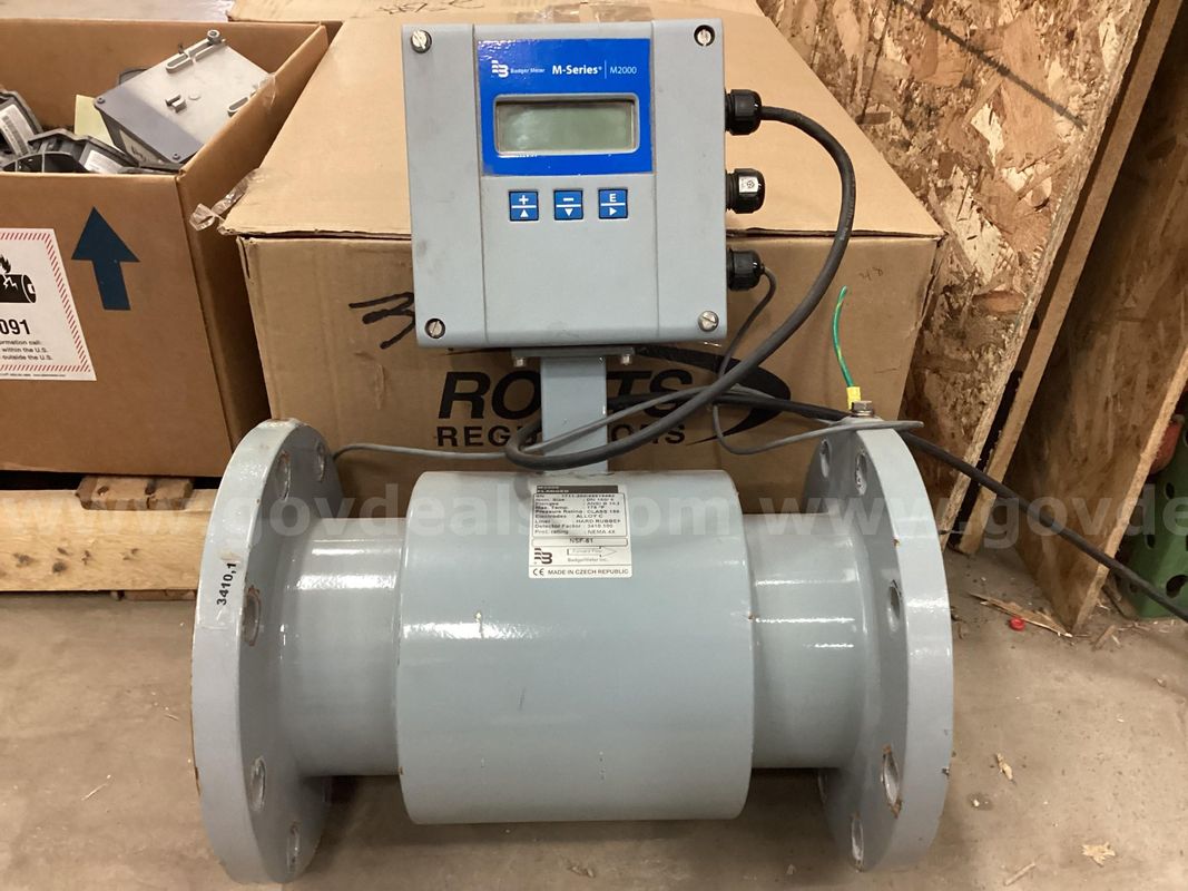 6” Badger M2000 meter 8.4–3,361 GPM
