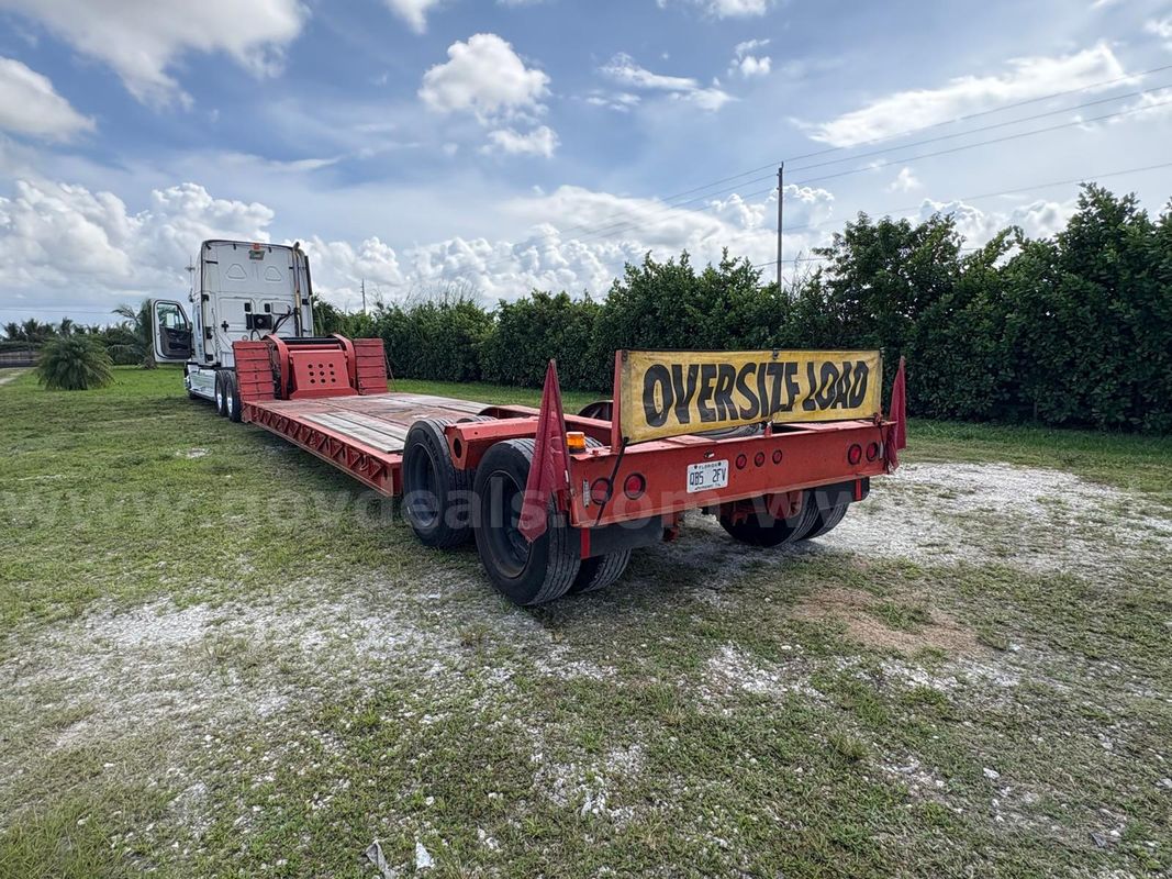 '97 Fontaine Ngb Lowboy 70,000lbs - Honda Pony Motor