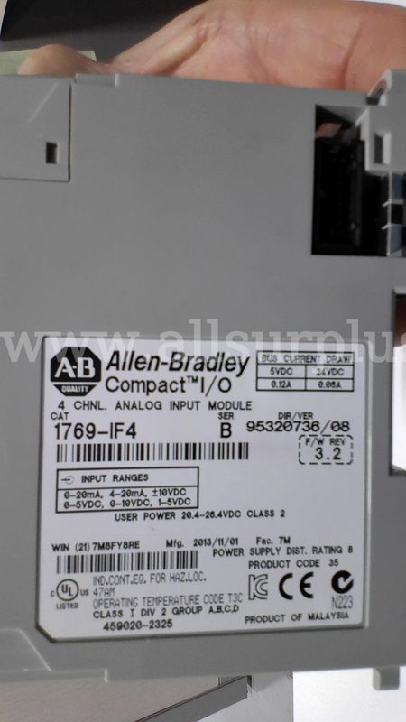Allen Bradley 1769-IF4 Analog Input Module