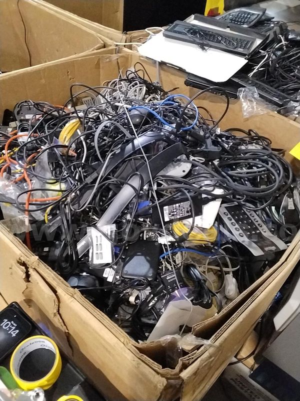 Bin of Misc Wires